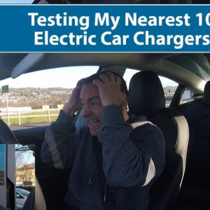 Testing My Nearest 10 Electric Car Charge Sites - Uh Oh!