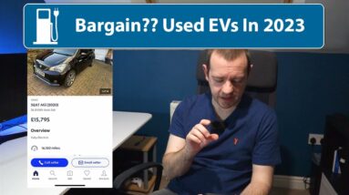 Used Electric Car Bargains?? In 2023!