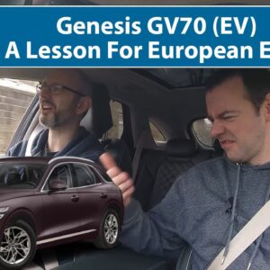 Genesis GV70 - A Lesson For European EVs?