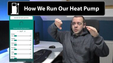 How We Set Up Our Heat Pump