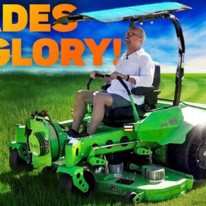 Mean, Green Electric Mowing Machines are HERE!