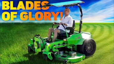 Mean, Green Electric Mowing Machines are HERE!