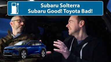 Subaru Solterra (Electric) - Subaru Good! Toyota Bad!